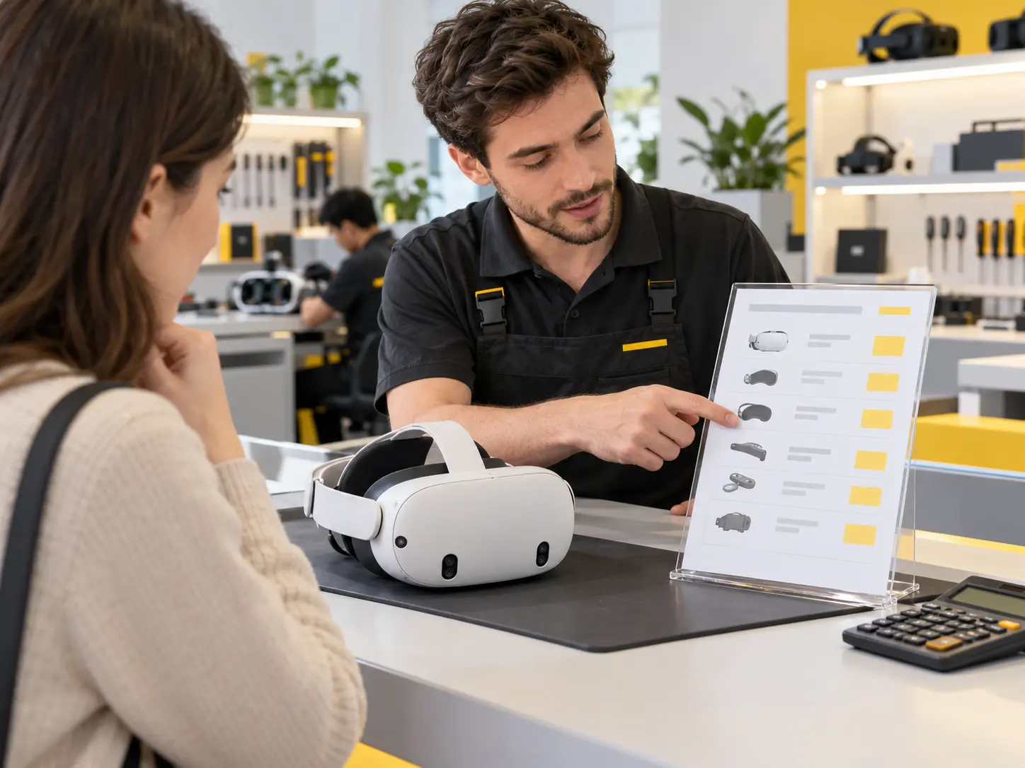 Прайс на ремонт VR-шлемов DPVR в Петербурге