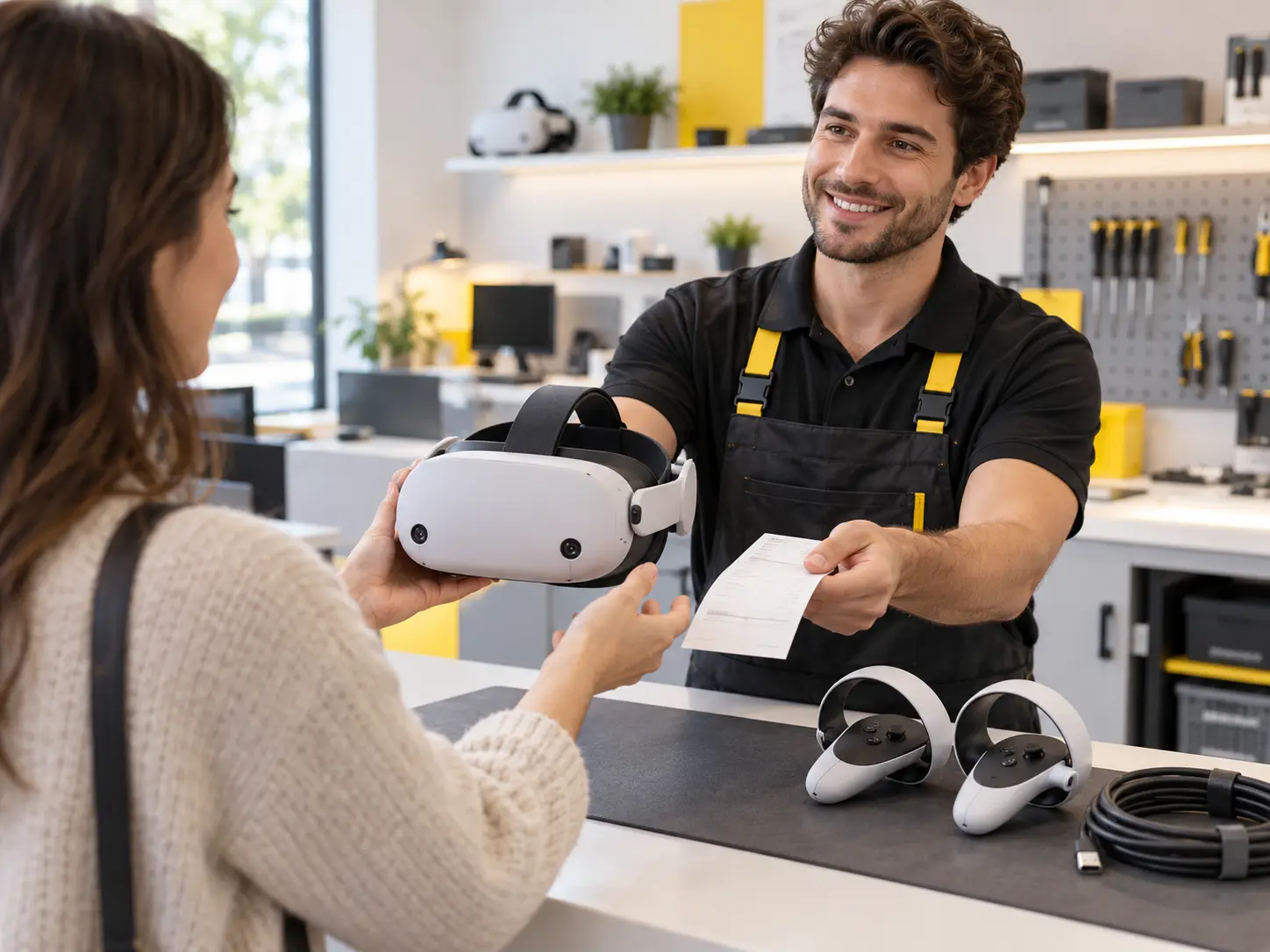 Гарантия на ремонт VR-шлемов DPVR в Петербурге